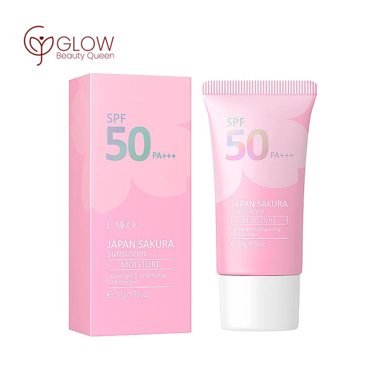 Japan Sakura Sunscreen SPF 50 PA+++ (50g) - রোদ থেকে সুরক্ষা ও উজ্জ্বলতা নিশ্চিত করার সেরা সানস্ক্রিন
